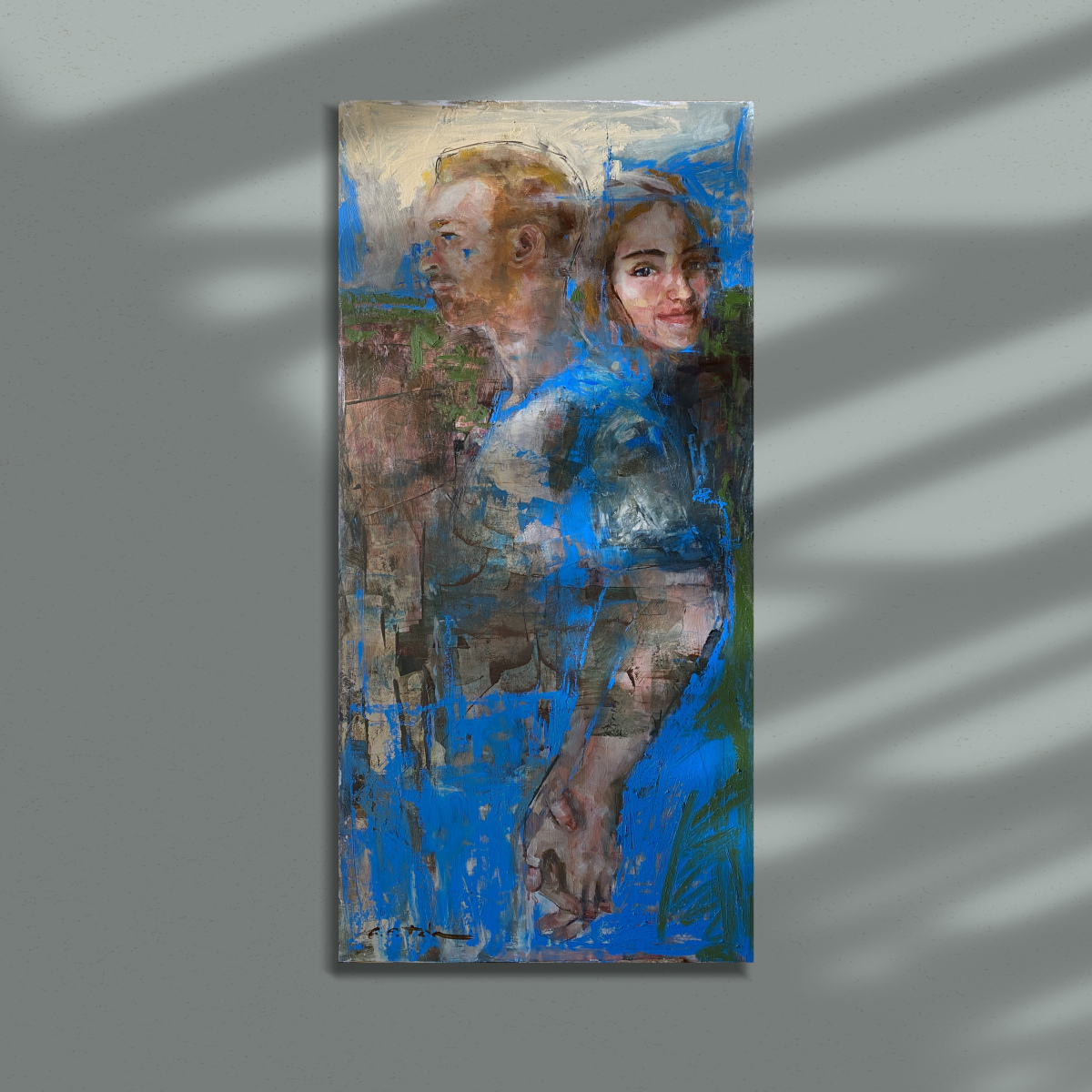 Pintura al óleo sobre tabla 'Memorias' (NO ESTÁ A LA VENTA)